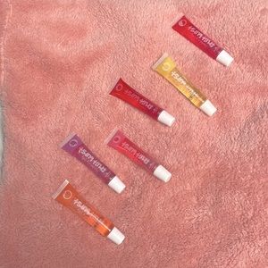 A Set of 6 Fruit Burst Scented Lip Jelly by Italia Deluxe